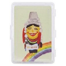 LAOMU 石頭 紙防水撲克牌, 阿卡族, 1盒