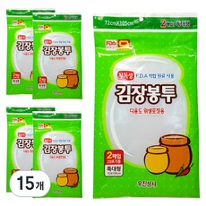 Woojin Trading Co. Ltd. 超大泡菜袋 20袋 多用途衛生包裝 2p, 特大型(约20棵), 15個