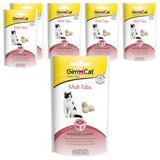 Gim Cat 俊寶俊喵 三合一化毛營養錠, 保護腸胃黏膜, 幫助吞嚥至體內的毛髮排出體外, 化毛, 6包