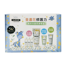 klorane bebe 蔻蘿蘭寶寶 金盞花洗護柔潤禮盒, 1盒