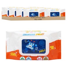 ROBOCAR POLI 波力 救援小英雄 純水濕紙巾, 320g, 1入, 8包
