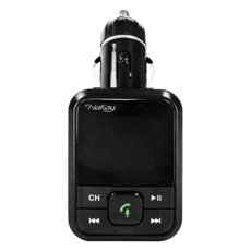 Kinyo NaKay 藍芽免持車用音響轉換器, NAB-8770, 黑色