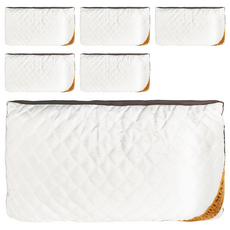 抗菌防蟎飯店枕 經典金邊 舒適透氣 飯店級享受, 6個, 45*74cm