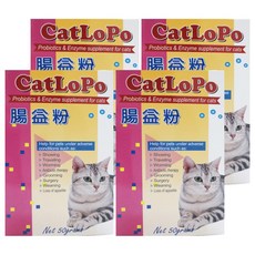 喵樂寶 腸益粉, 50g, 腸道健康/乳酸菌, 4個