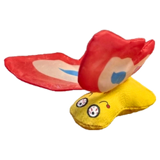 Yeowww 貓草玩具 蝴蝶紅色 天然有機貓草, 1個