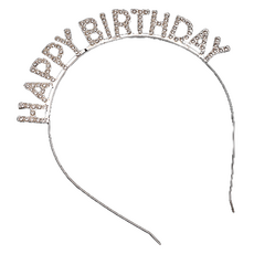 오와이규 소품 코스튬 머리띠, HB 메탈 밴드 실버, 1개