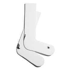 Ritu Black Wing 跑步及膝襪, 1個, 白色