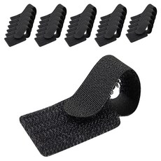 i-MATE 3M 電線整理魔鬼氈束帶 25入, 2套, 黑色