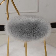 Homely 仿真毛皮圓形坐墊
