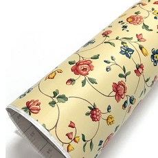 VeniliaDecor 歐式復古花紋貼紙, 紅玫瑰721-10