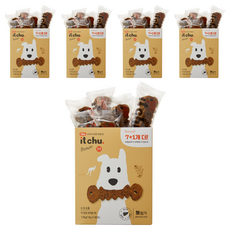 더 잇츄 M 강아지간식 덴탈껌, 혼합맛(캥거루/결명자), 128g, 5개