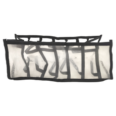 收納王妃 7格網格收納盒 最小(32 x 12 x 12cm), 黑色, 3個