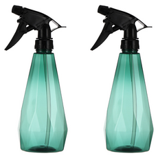 DailyPick 家用 熨燙 美髮沙龍 園藝 噴霧瓶 500ml, 2個, 綠色