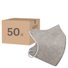 Deguan 德冠 醫用口罩 零觸感成人3D立體, 50片, 1盒, 伯爵奶