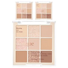 데이지크 섀도우 팔레트, 07 밀크라떼, 3개