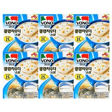 Vono 即食沖泡蛤蠣巧達濃湯 3入裝, 6盒, 63g