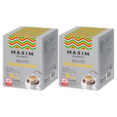 Maxim 麥心 衣索比亞西達摩單品咖啡豆, 8g, 10包, 2盒