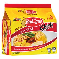 Ibumie 益福 Baagus 湯麵經濟包 咖哩風味 75g, 5包