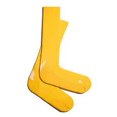 黑色翅膀跑步膝上襪 檸檬 S, 1個, 黃金