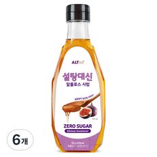 설탕대신 알룰로스 시럽, 525g, 6개
