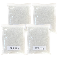 Sobaeksa PP 顆粒 1kg, 4個, 透明