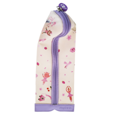 mideer 三角大開口筆袋 MD-1349 6歲以上, 藝術紫, 1個