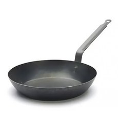 de Buyer 畢耶 原礦里昂系列 平底極輕炒鍋 5020.26 0.69kg, 26cm, 1個