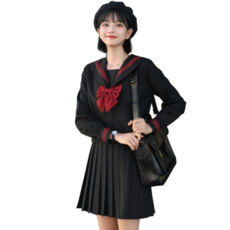 CANTAUNIVERSE 女款百褶水手服套裝