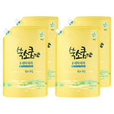 Ssooksoqum 艾蒿荷葉洗衣液, 1.6L, 4包