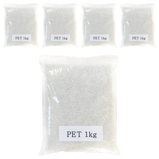 Sobaeksa PP 顆粒 1kg, 5個, 透明