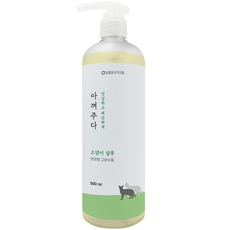 Akkyeojuda 貓用洗毛精, 500ml, 1個