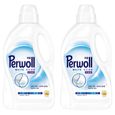 퍼울 화이트 드럼용 액상세제 본품, 2L, 2개