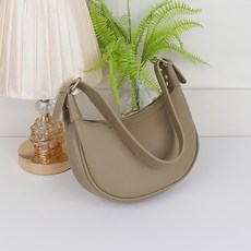 BONNIE BOTTARI Mini Hobo手提單肩包+背帶 2入, Beige