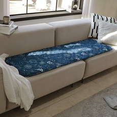 HANIL Jeongwon 雙面電熱坐墊, 海軍藍, 超級沙發用(50 x 150 cm)