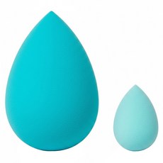 Beautyblender 原創美妝蛋 水漾精靈雙件組, 海藍色 + 水藍色, 1組