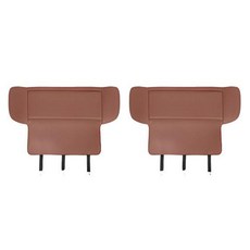 카에버 BMW 5시리즈 g60 전용 프리미엄 시트 킥패드 i5 24년 이후 하프커버, 브론즈 브라운, 2개