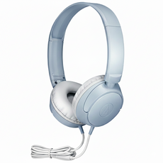 audio-technica 鐵三角 USB Type-C 耳罩式耳機, ATH-S120C, 灰藍色