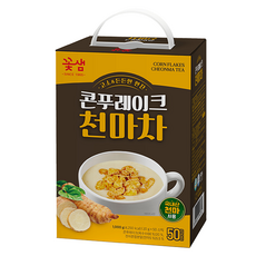 꽃샘 콘푸레이크 천마차, 20g, 50개입, 1개