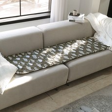 HANIL Jeongwon 雙面坐墊, 灰色, 超級沙發用(50 x 150 cm)