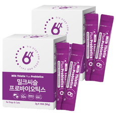 식스스텝 반려동물 영양제, 30회분, 간+장건강, 2개