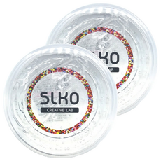 슬코 슬라임 베이스 210ml, 2개, 투명