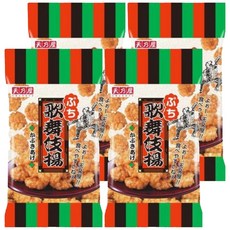 AMANOYA 天乃屋 歌舞伎揚米果, 60g, 4包
