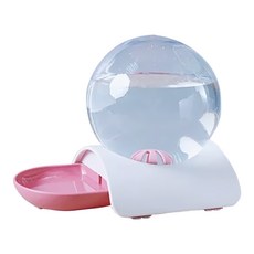 PAOPAO 寵物飲水器 櫻花粉 2800ml 環保安全無毒, 1個