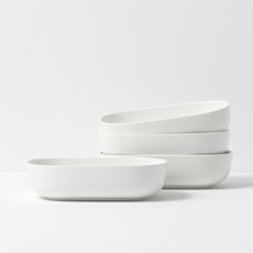 보울보울 국산 레트로라인 오발볼, 밀크화이트, 4개