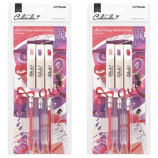 KUTSUWA Culiculu 旋轉色鉛筆組 DE002MU 魅惑, 3色, 2組