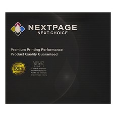 NEXTPAGE 台灣榮工 LK-4TWN 透明底白字副廠標籤帶 適用於 EPSON 標籤機, 12mm, 透明底白字