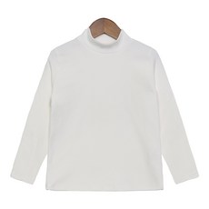 URAVI 孩童素色高領長袖T恤