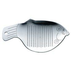 SALUS 佐藤金屬 不鏽鋼磨泥器 河豚, 110 X 65mm, 1個