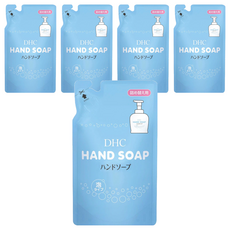 DHC 溫和泡泡潔手乳 補充包, 輕盈泡沫，添加保濕成分, 450ml, 5包