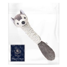 딩동펫 반려동물 터그 꼬리인형, 허스키, 1개